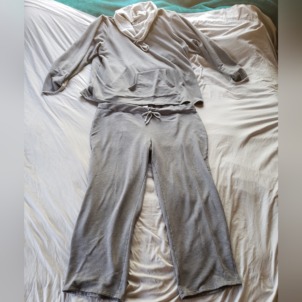 Super soft grey jogger set